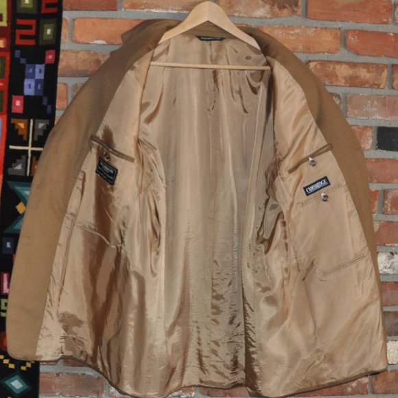Cambridge Madison100% Cashmere Blazer Sport Jacket Coat 46T Union Made in Canada - Picture 6 of 9